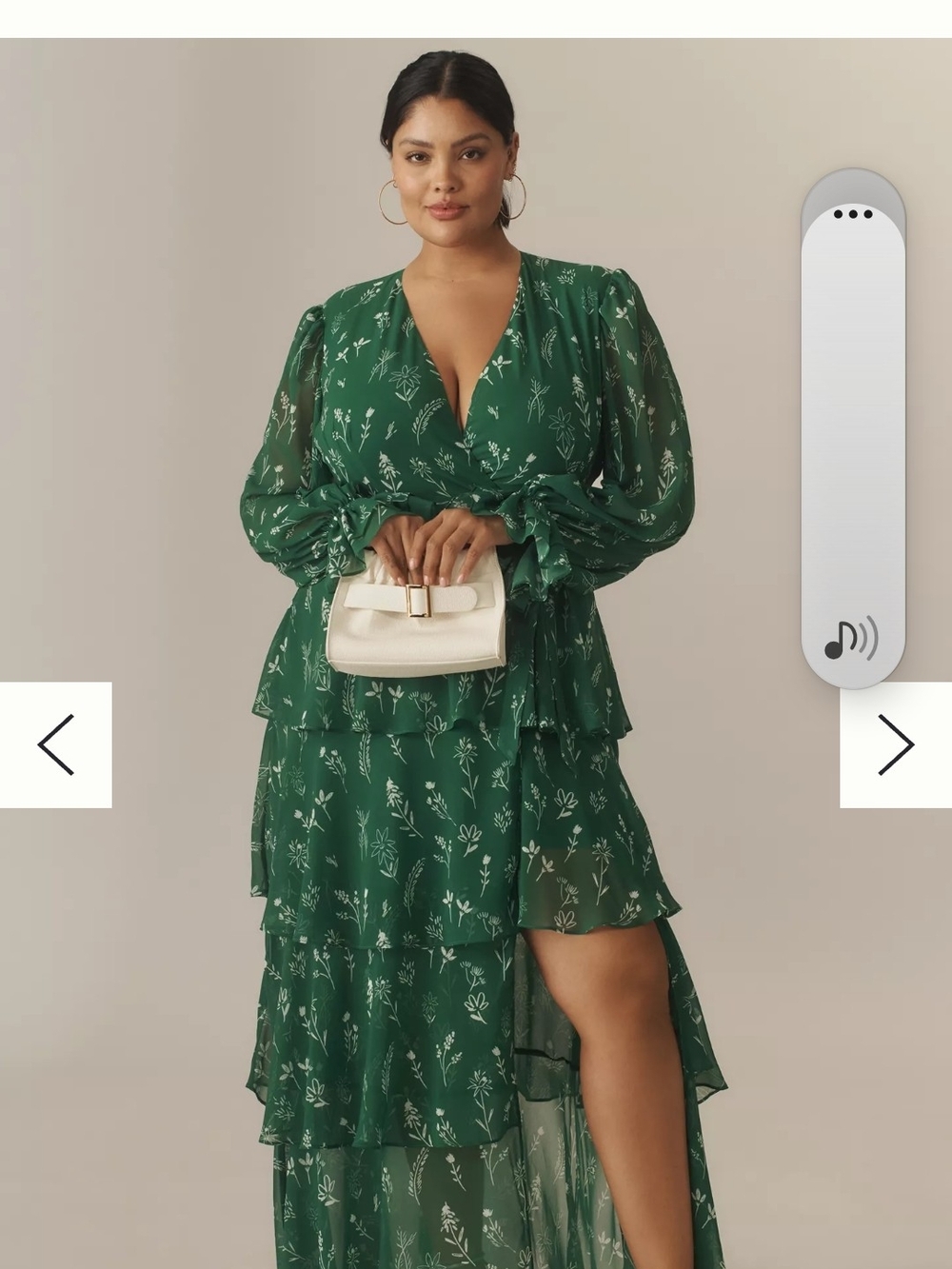 Anthropologie Hutch Long Sleeve Wrap Maxi Dress NWT XL Petite